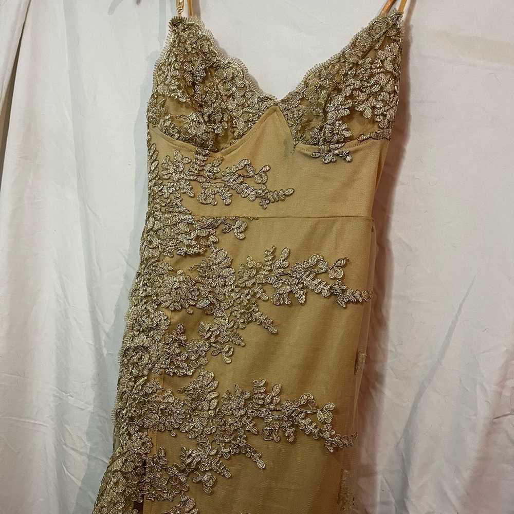 ~Golden prom dress~